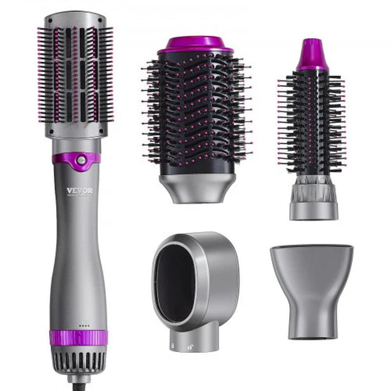 Vevor?Hair Dryer Brush 5-In-1 Hot Hair Styler Upgraded Negative Ion for Curling